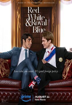 Poster Red, White & Royal Blue