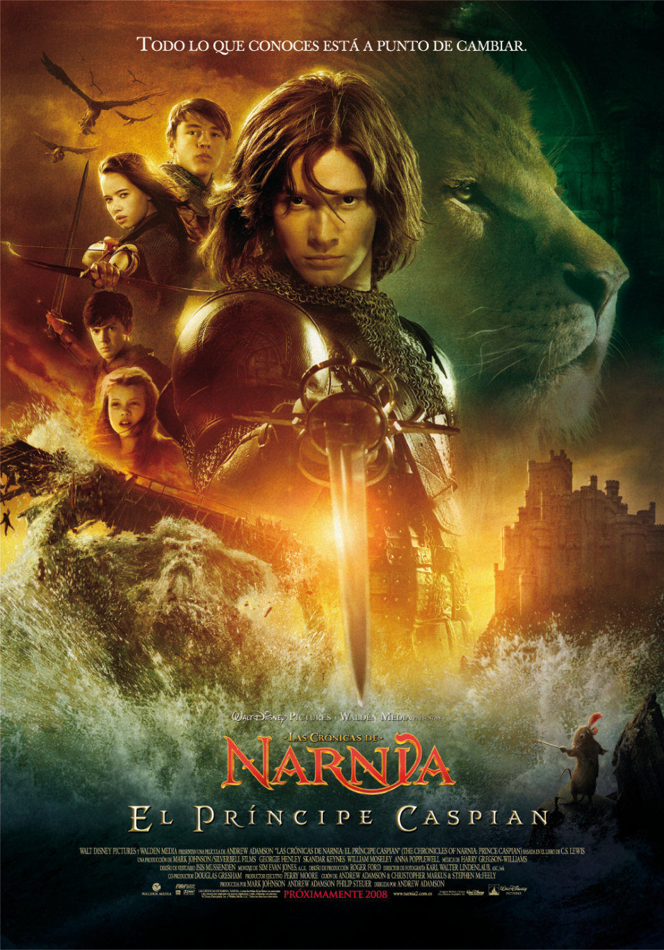 Poster of The Chronicles of Narnia: Prince Caspian - España