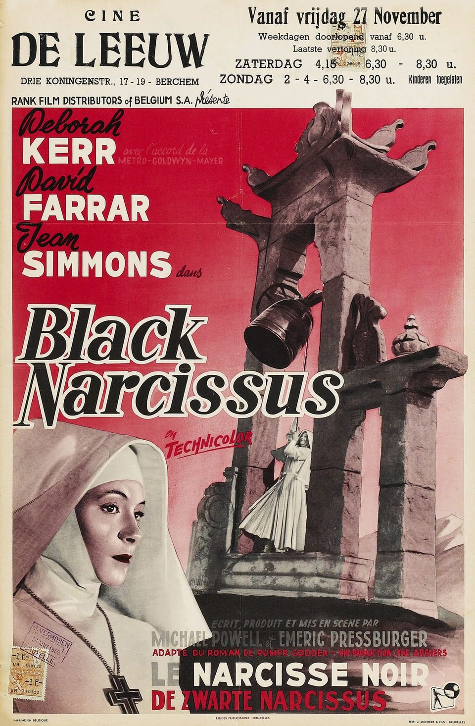 Poster of Black Narcissus - Francia