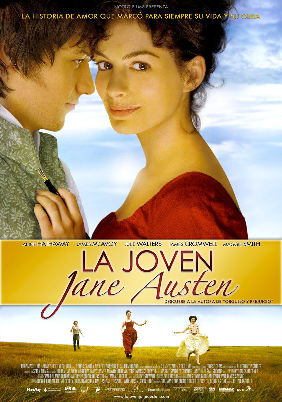 Poster of Becoming Jane - España