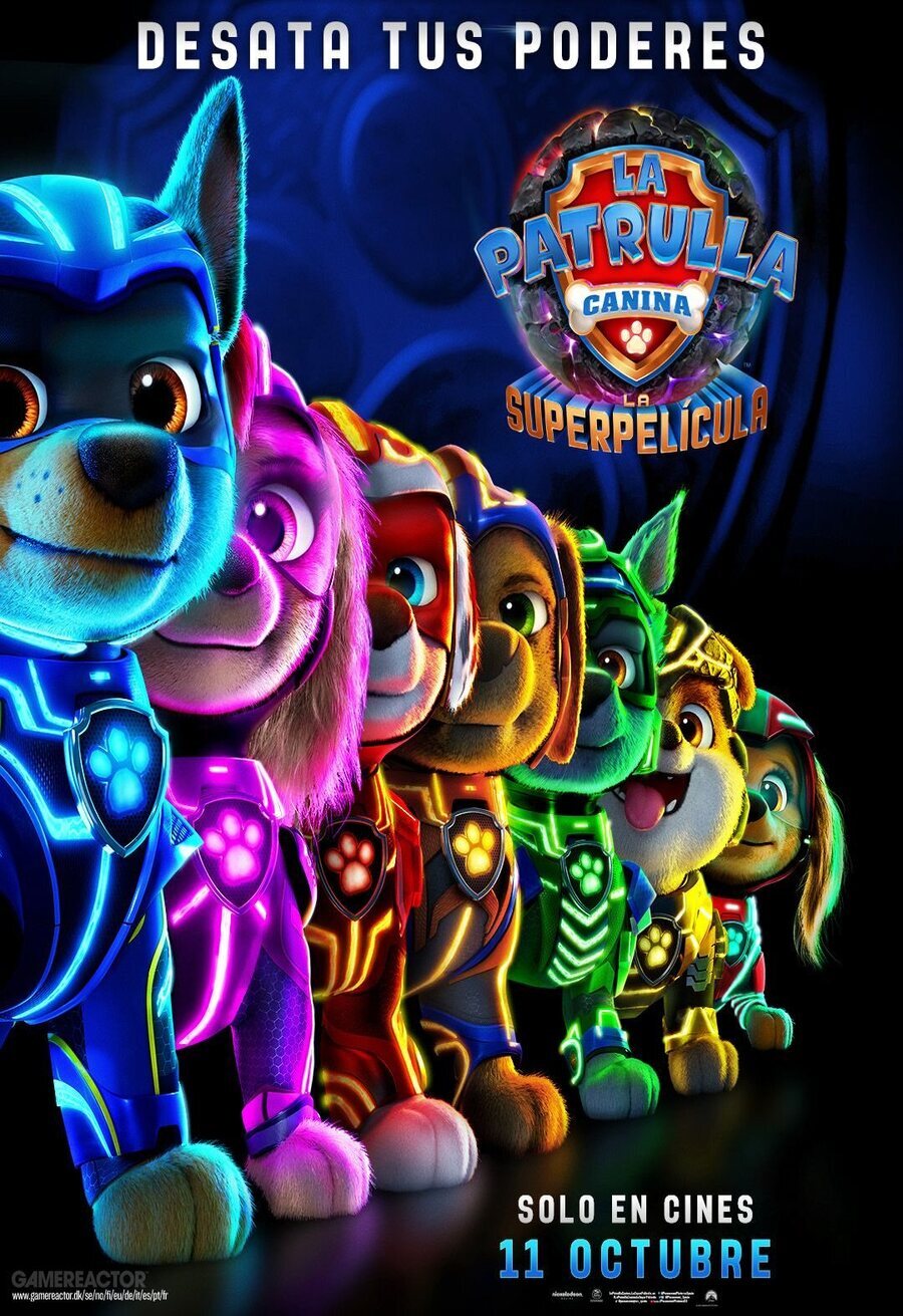 Poster of PAW Patrol: The Mighty Movie - Cártel 'La patrulla canina: La superpelícula'