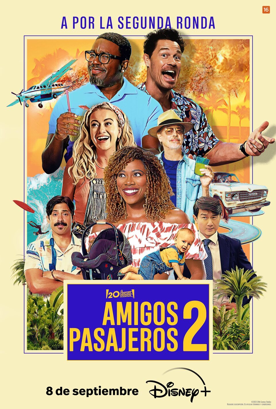 Poster of Vacation Friends 2 - Cartel España 'Amigos pasajeros 2'