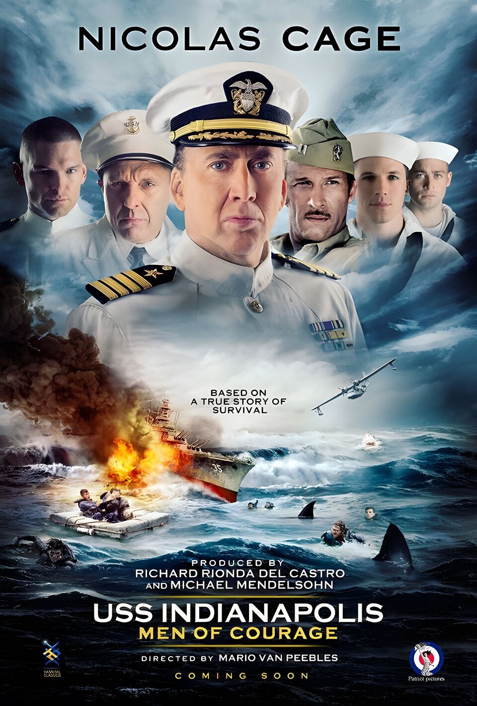 Poster of USS Indianapolis: Men of Courage - Estados Unidos