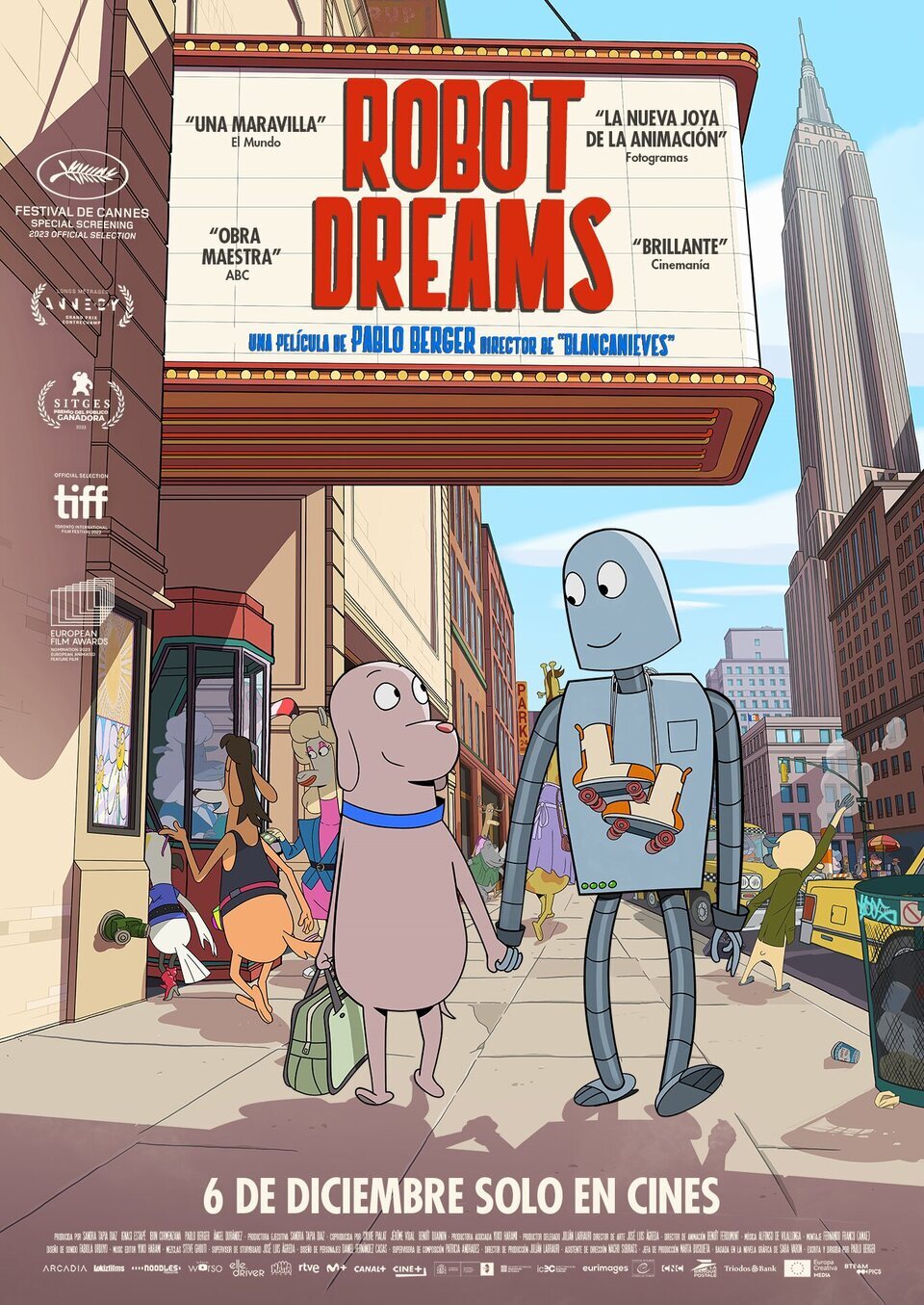 Poster of Robot Dreams - Cartel español
