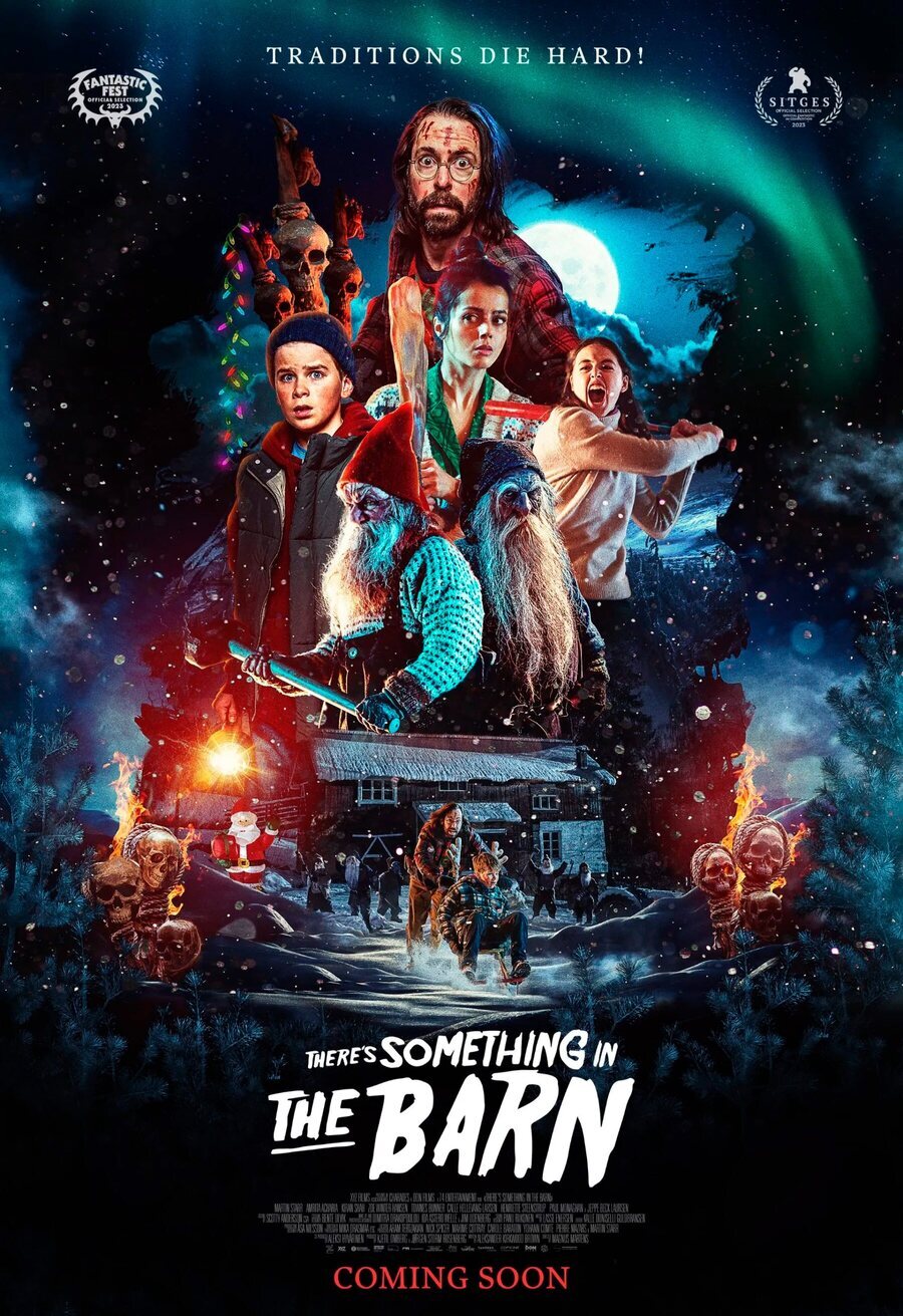 Poster of There's Something in the Barn - Cartel original