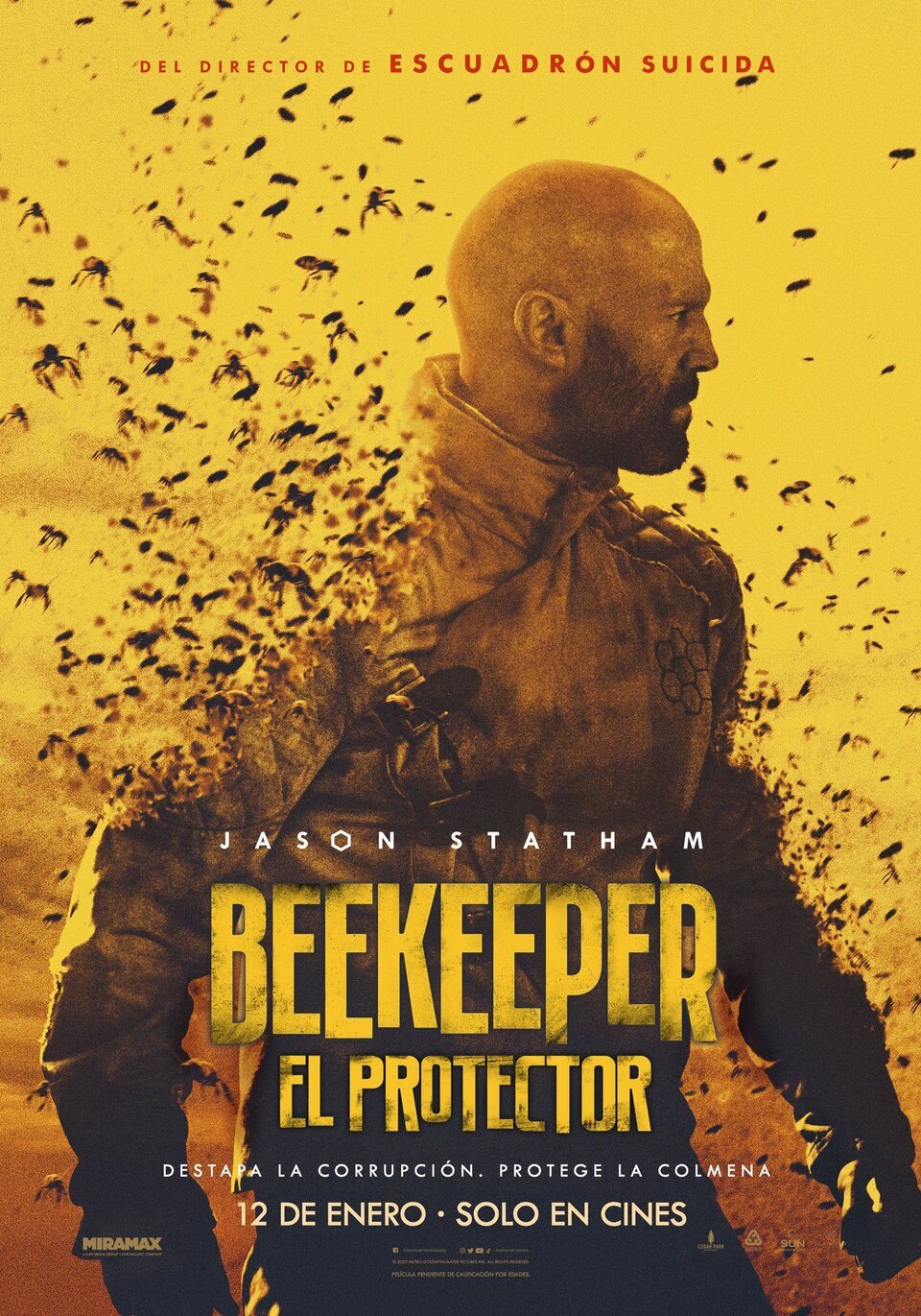 Poster of The Beekeeper - Cartel España