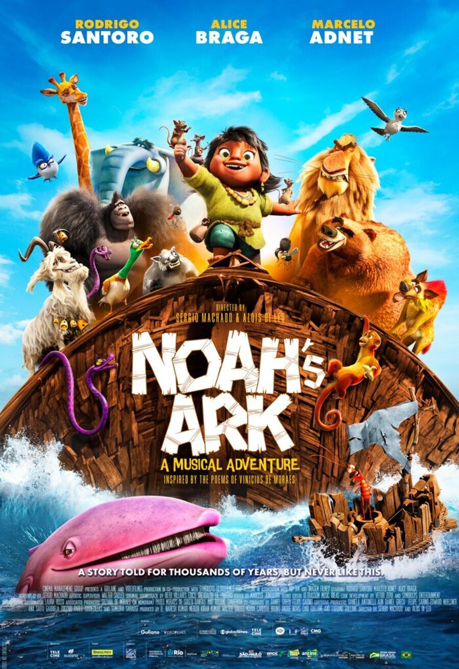 Poster of Noah's Ark - Cartel original