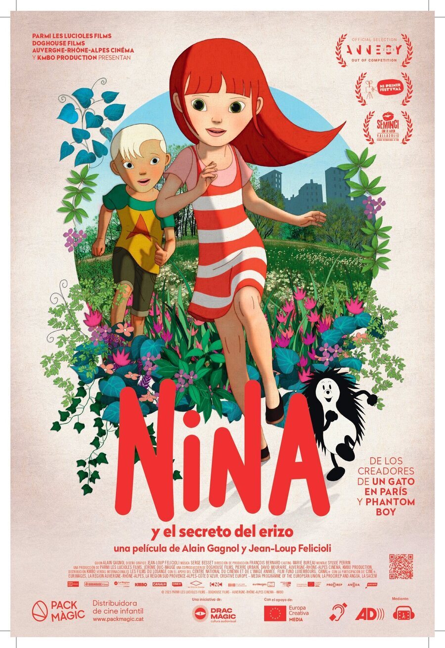 Poster of Nina and the Hedgehog's Secret - Cartel España