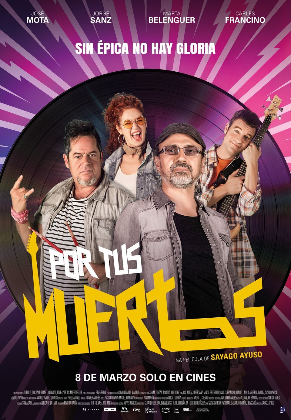 Poster of Por tus muertos - Cartel final