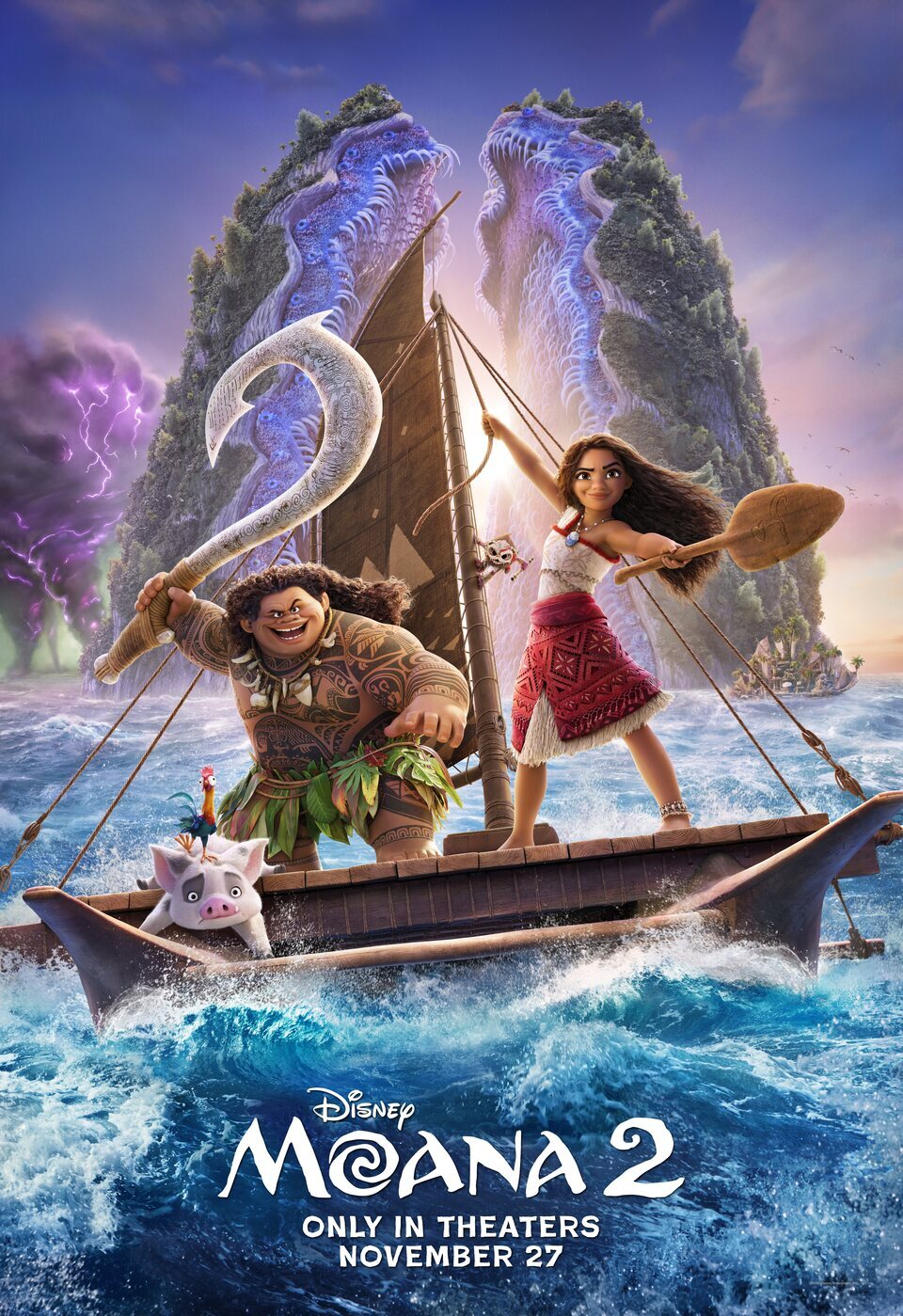Poster of Moana 2 - EE.UU.