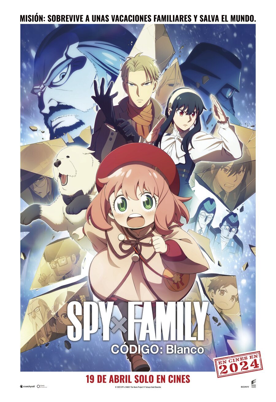 Poster of Spy x Family Code: White - Cartel España #2