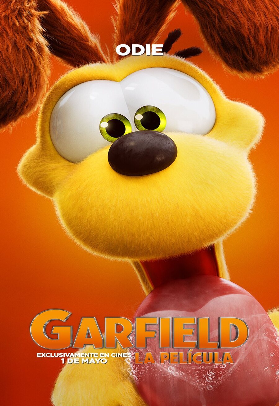 Poster of The Garfield Movie - Cartel ODDIE 'Garfield: La película'