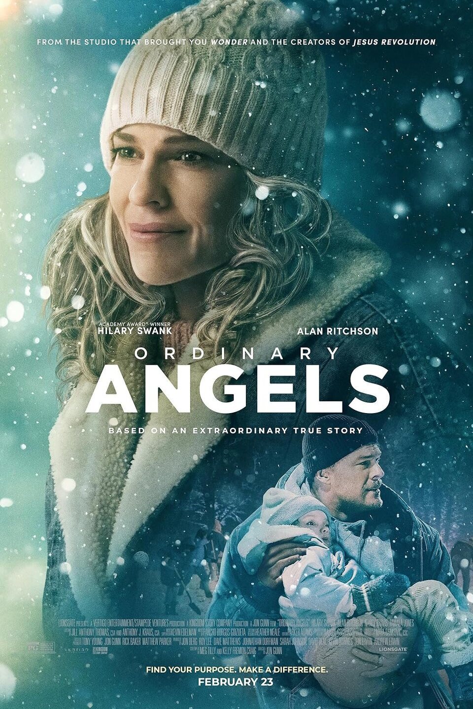 Poster of Ordinary Angels - Cartel EEUU
