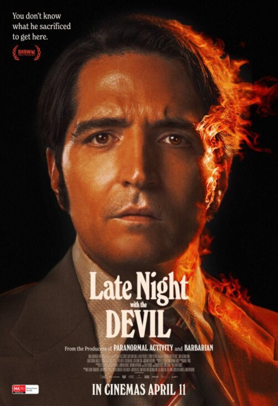 Poster of Late Night with the Devil - Cartel original