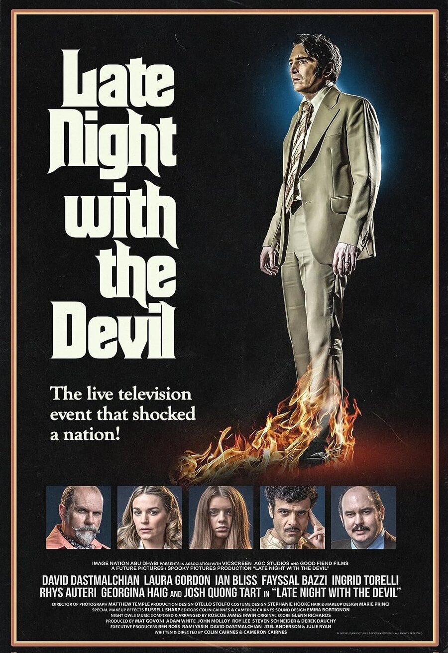 Poster of Late Night with the Devil - Cartel #3