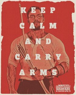 Keep calm and carry arms