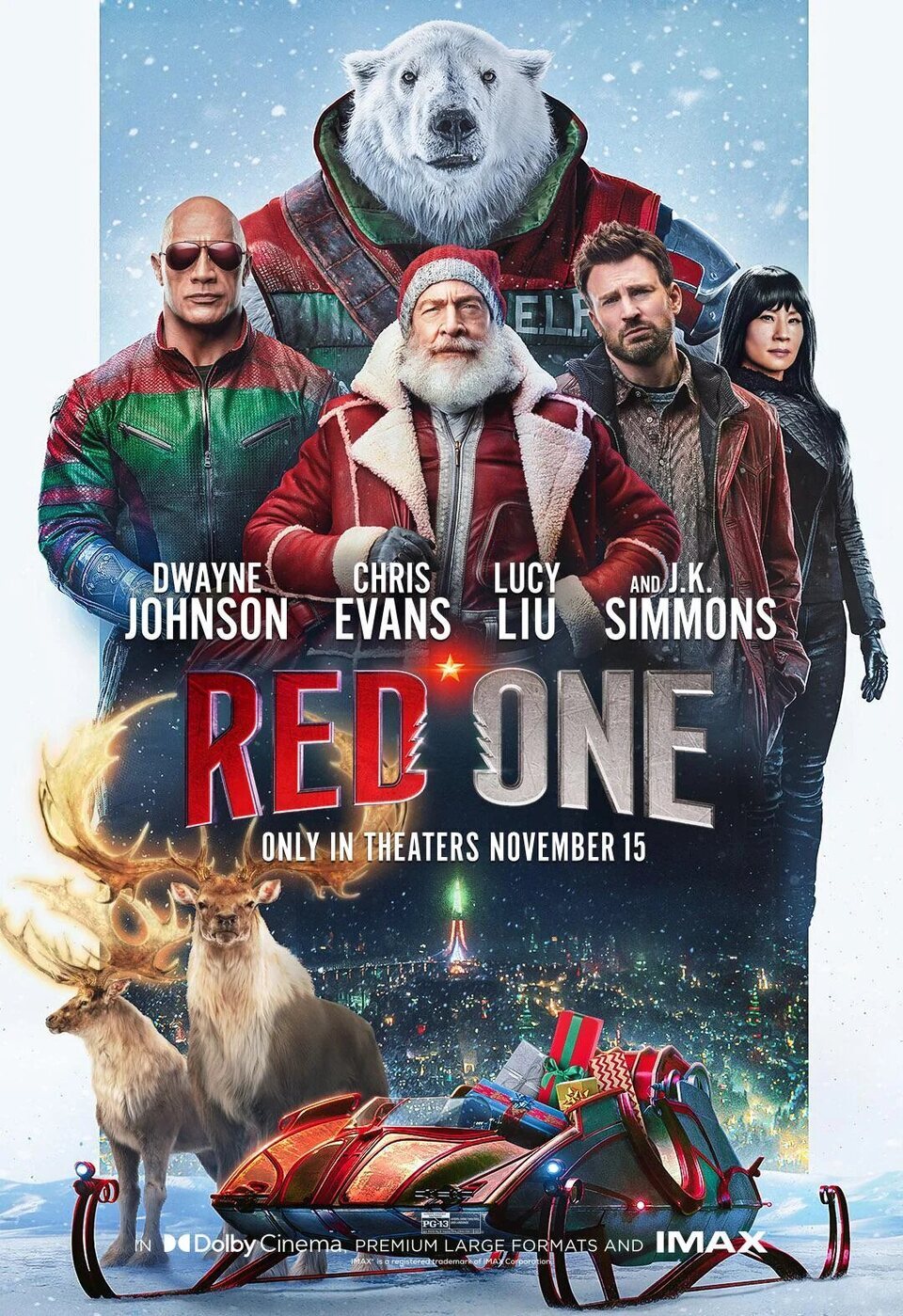 Poster of Red One - 'Red One', póster principal
