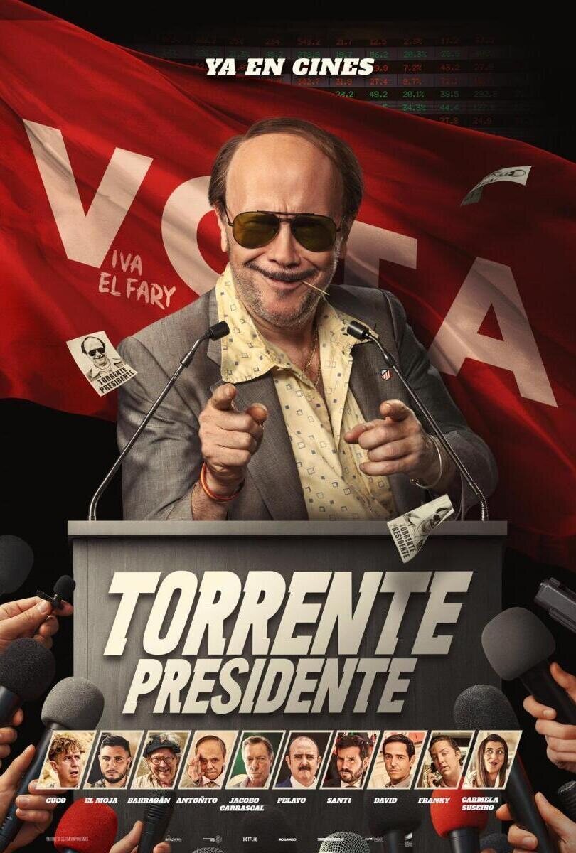 Poster of  Torrent for president - Cartel 'Torrente presidente'
