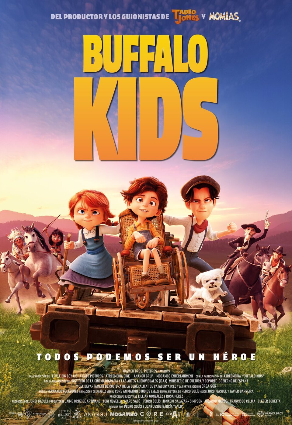 Poster of Buffalo Kids - España
