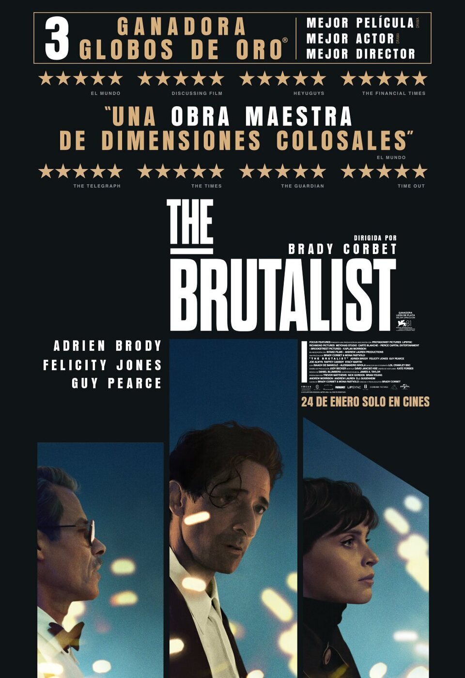 Poster of The Brutalist - Final España