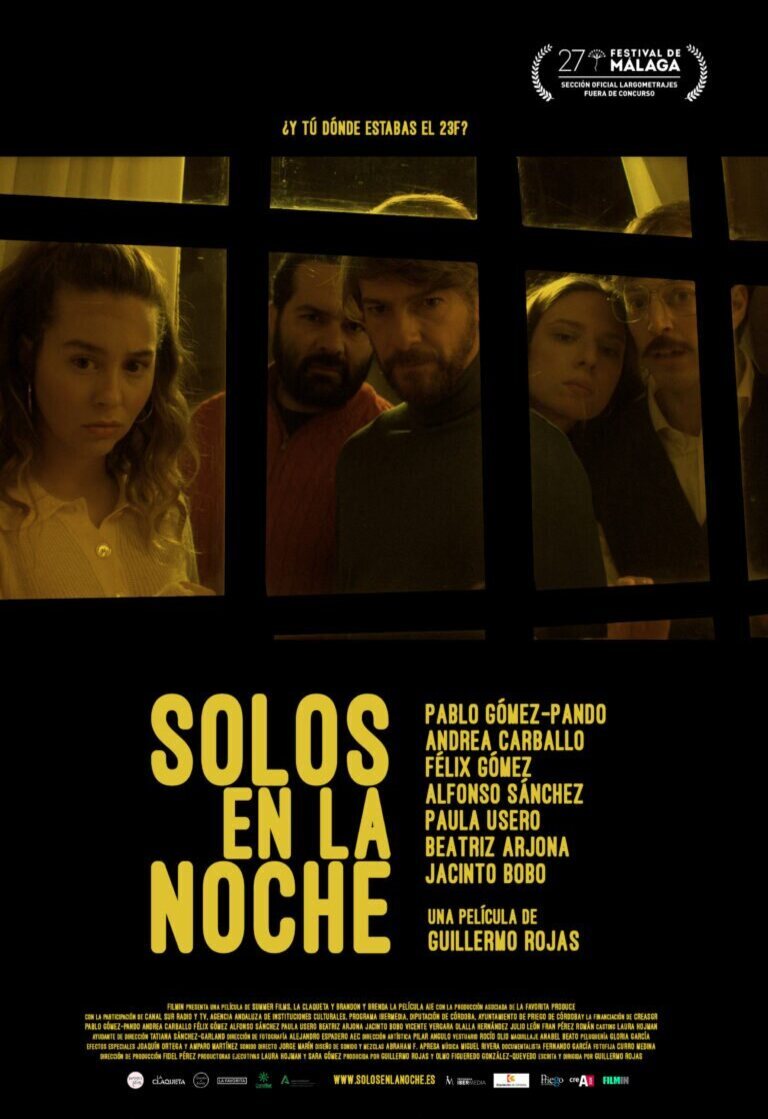 Poster of Alone in the night - Cartel 'Solos en la noche' Festival de Málaga