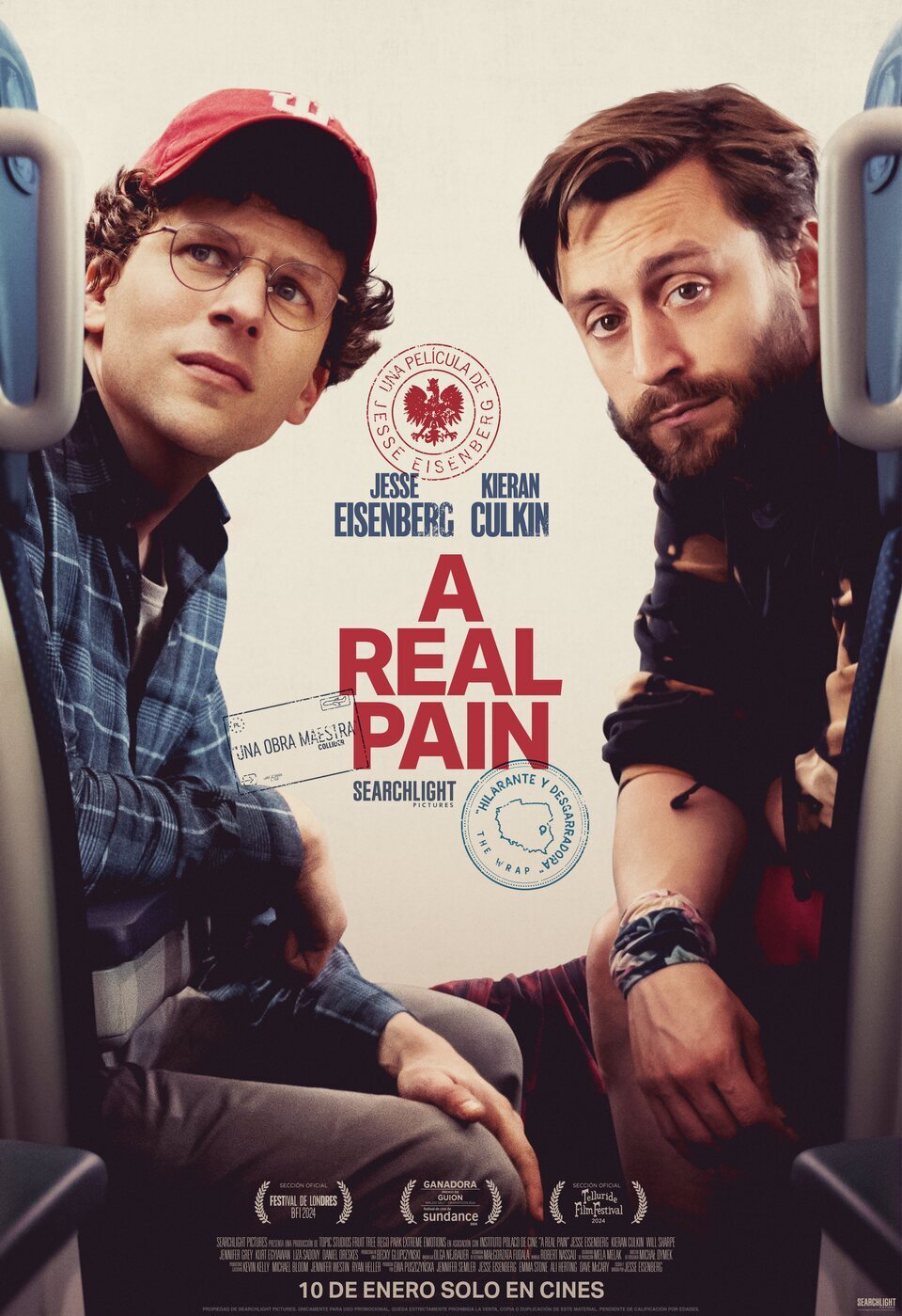 Poster of A Real Pain - España