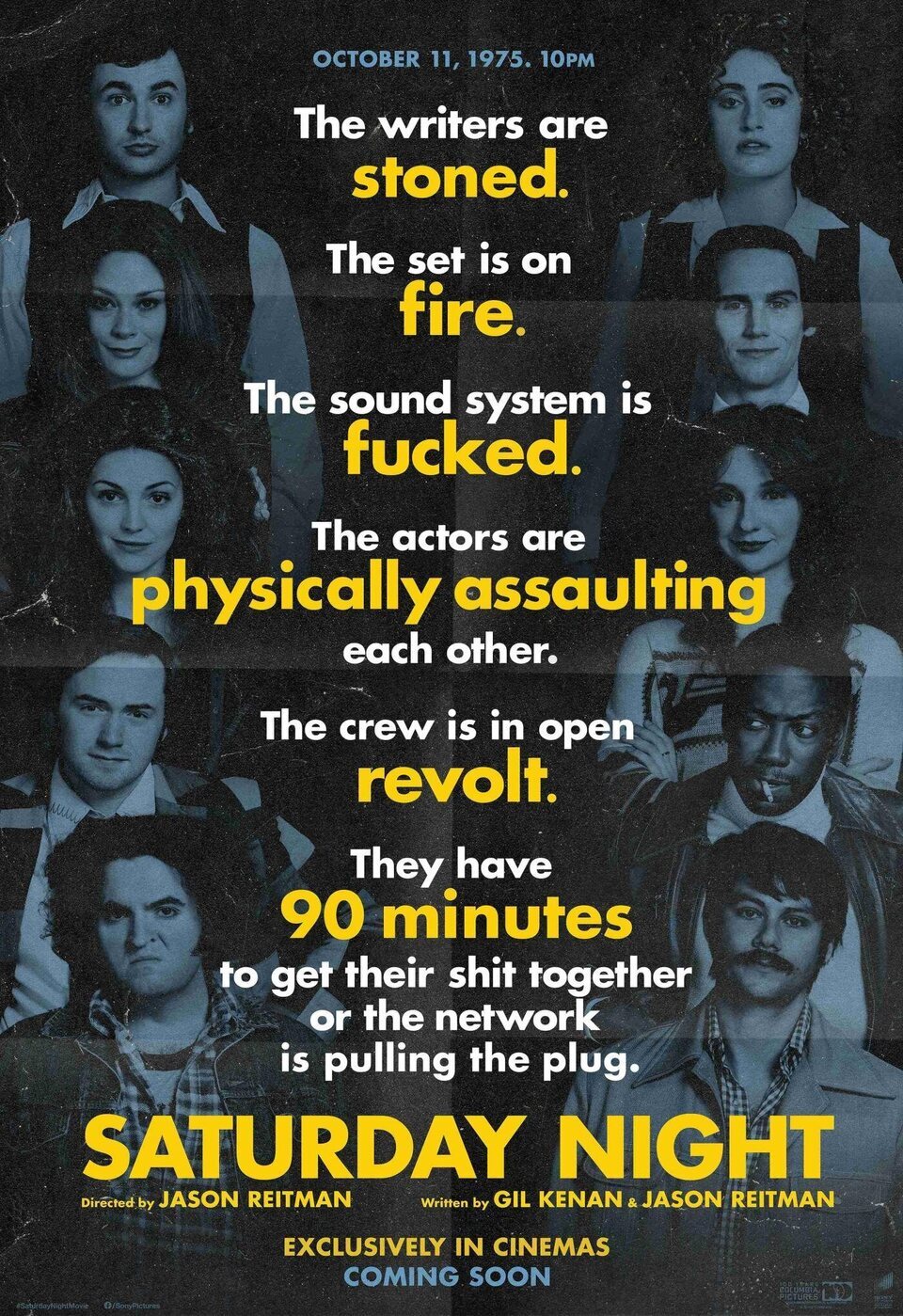 Poster of Saturday Night - Teaser EE.UU.
