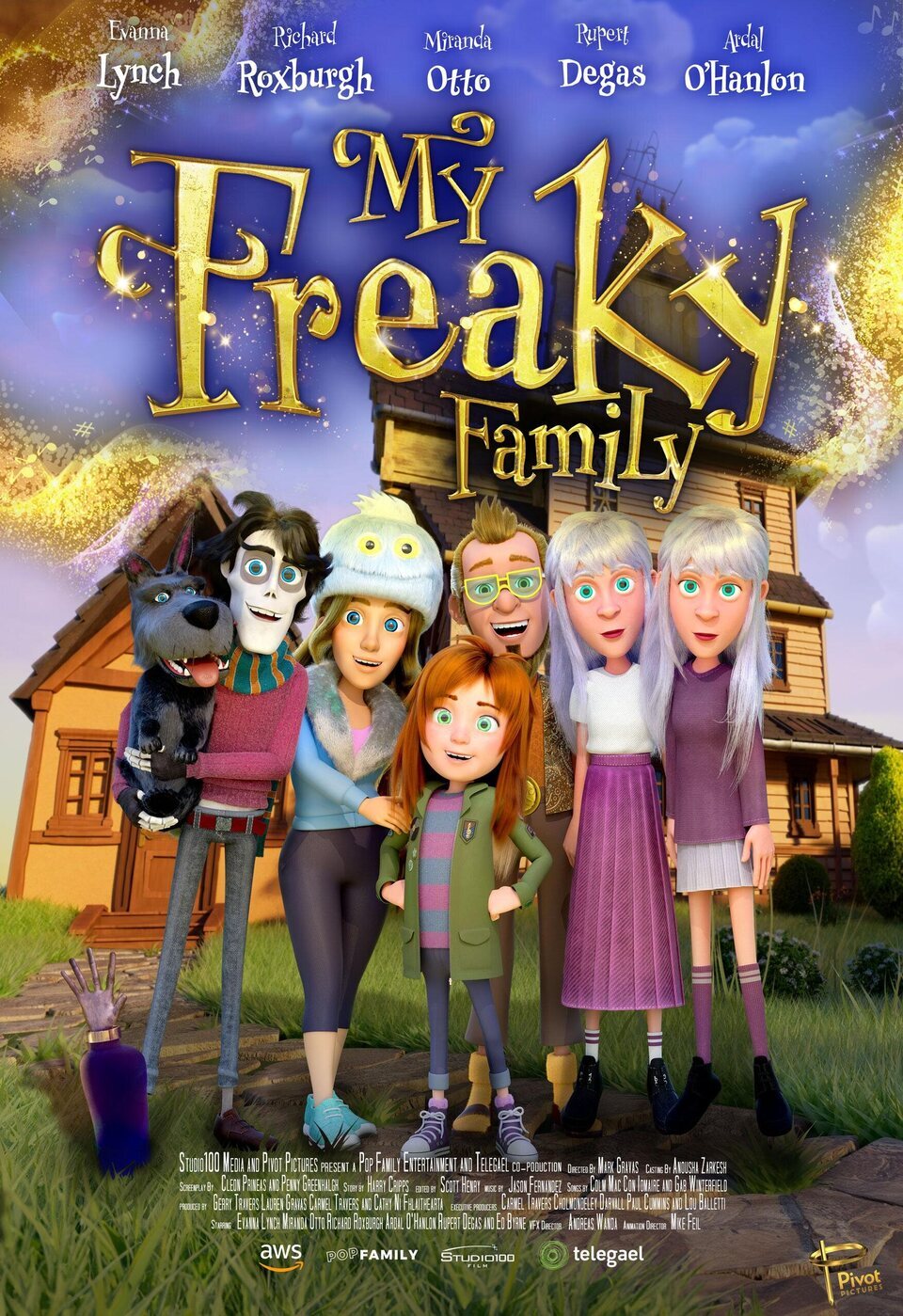 Poster of My Freaky Family - Cartel UK 'Mi extraña familia'