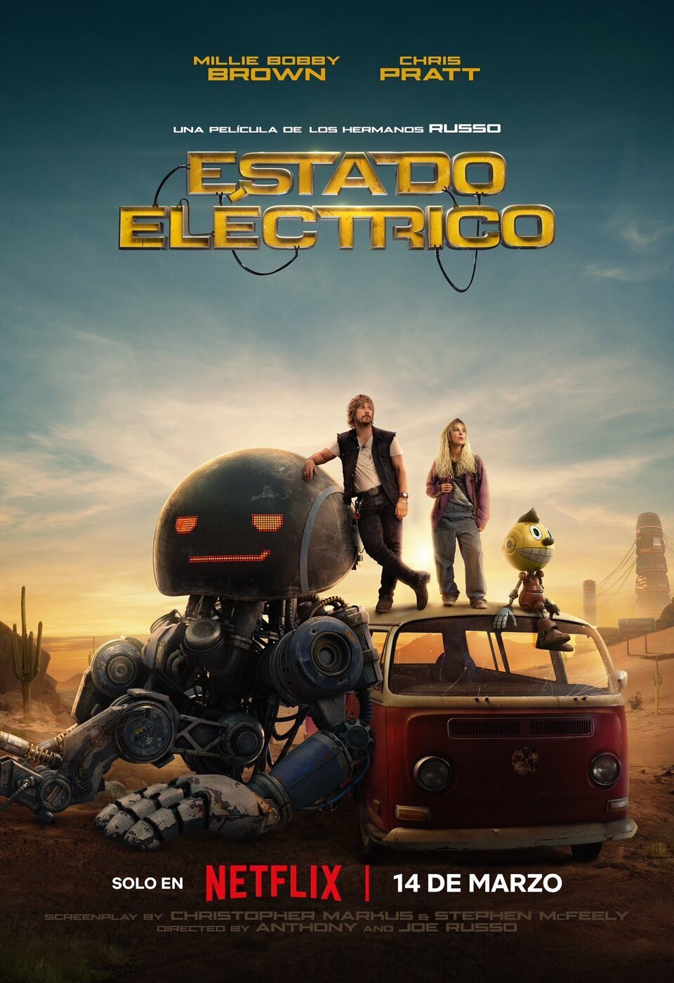 Poster of The electric state - Póster final