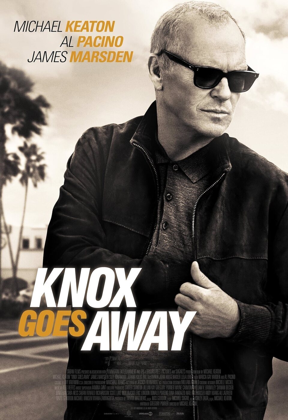 Poster of Knox Goes Away - Póster Inglés