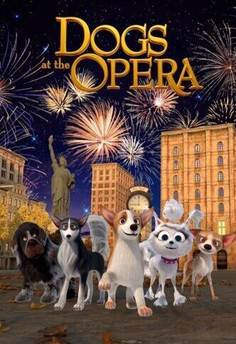 Poster of Dogs at the Opera - Póster Inglés