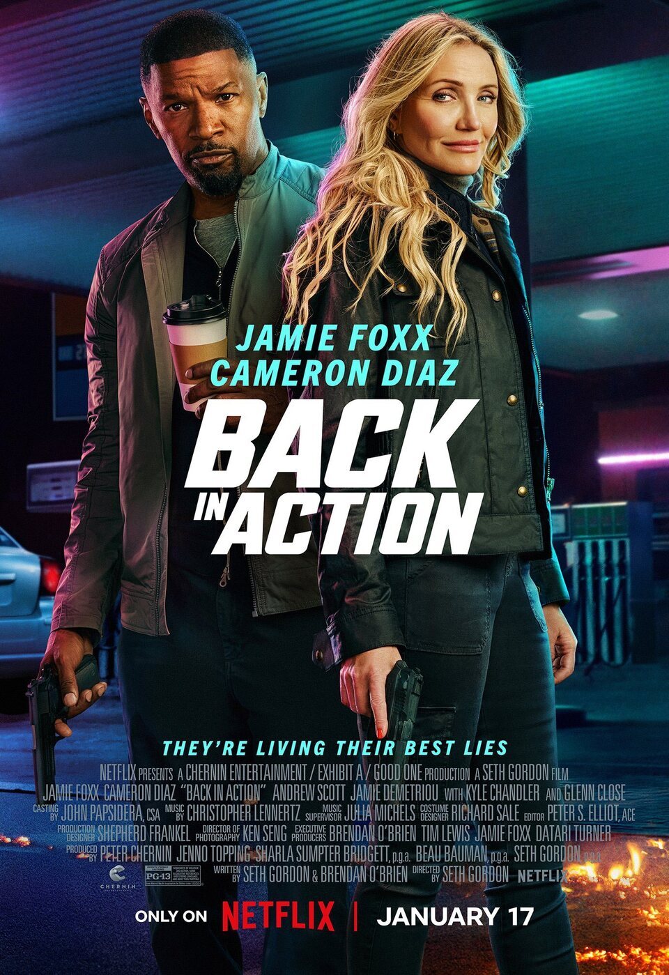 Poster of Back in action - Póster