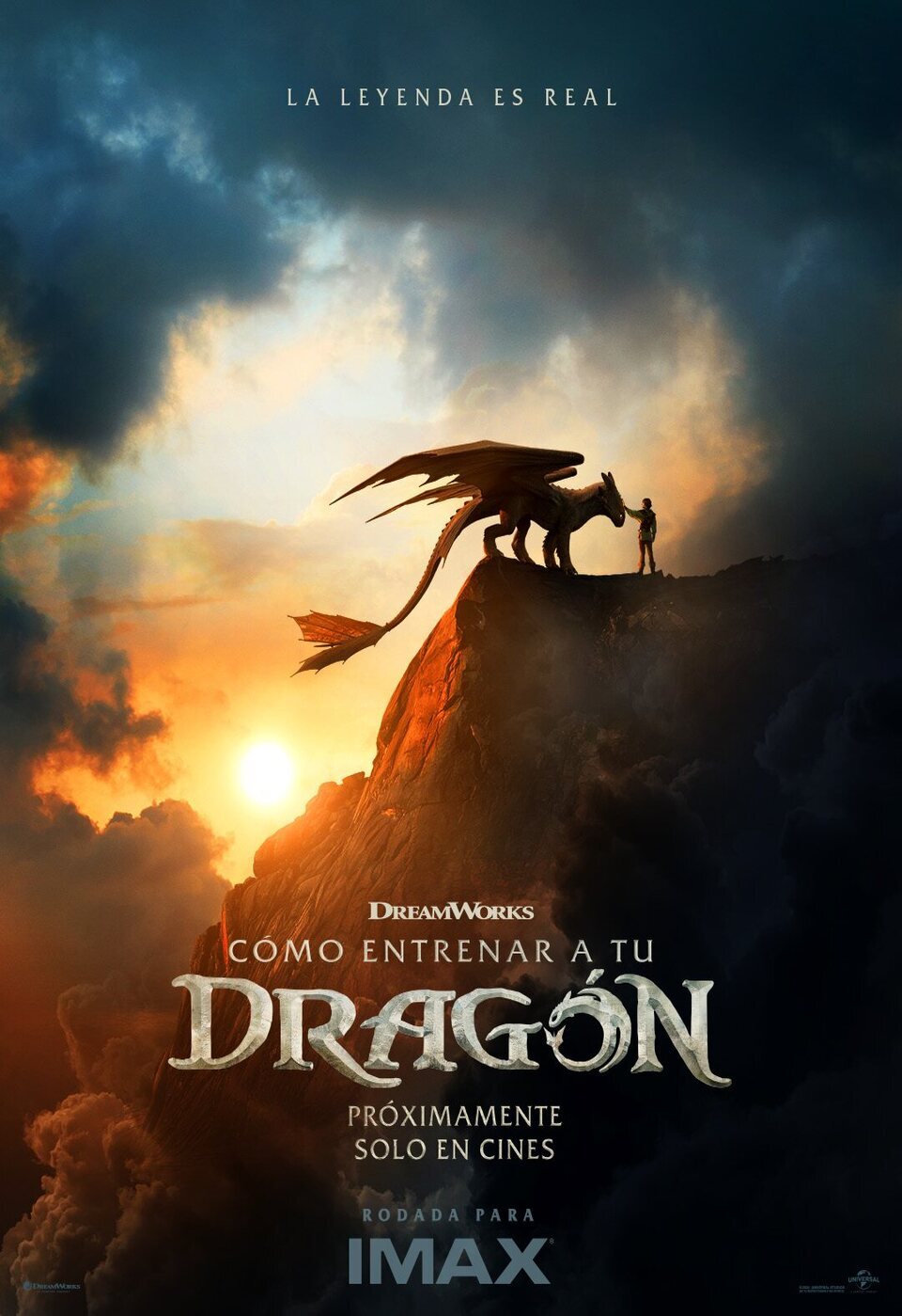 Poster of How to Train Your Dragon - Cartel España 'Cómo entrenar a tu dragón'