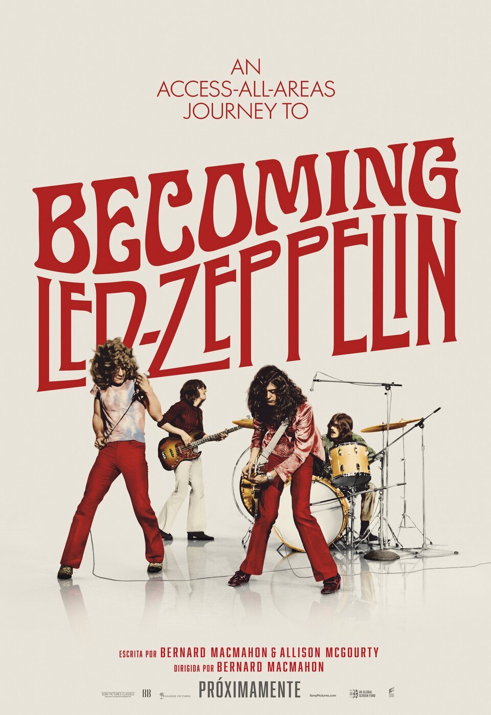 Poster of Becoming Led Zeppelin - España
