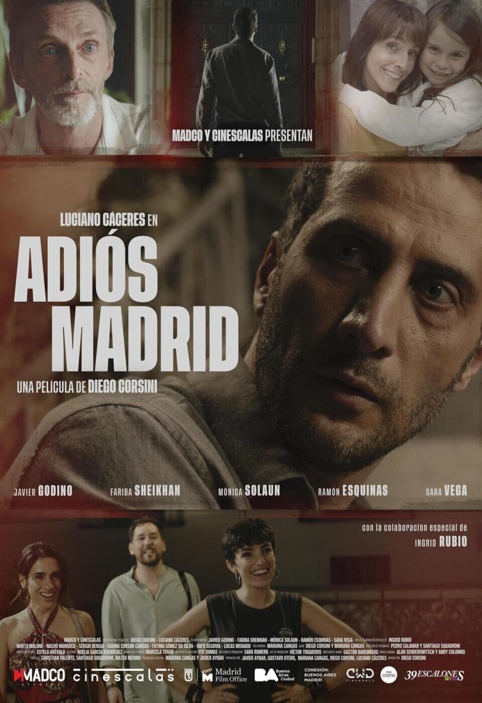Poster of Adiós Madrid - Póster final