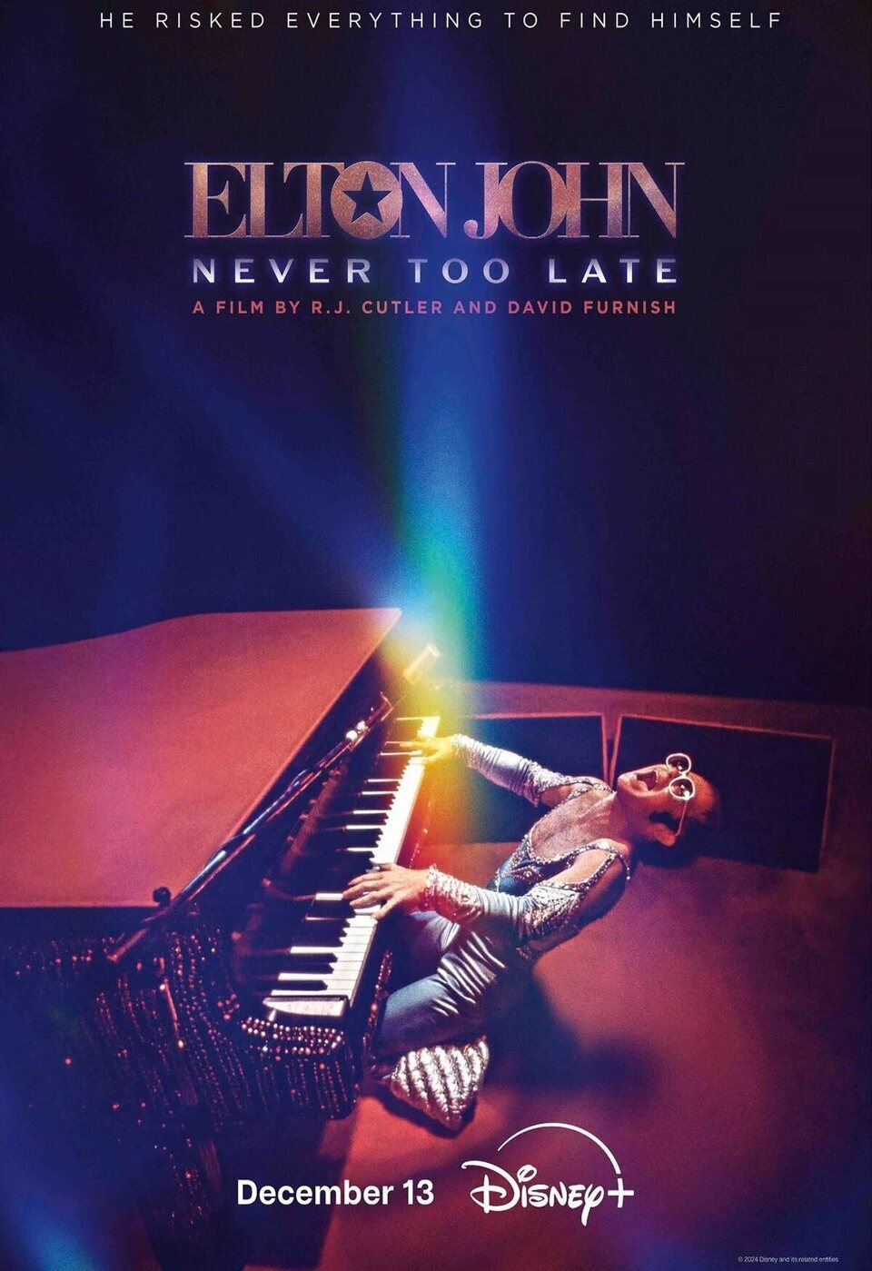 Poster of Elton John: Never Too Late - Cartel inglés