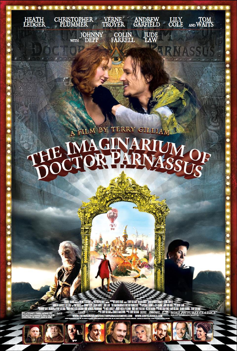 Poster of The Imaginarium of Dr. Parnassus - EEUU