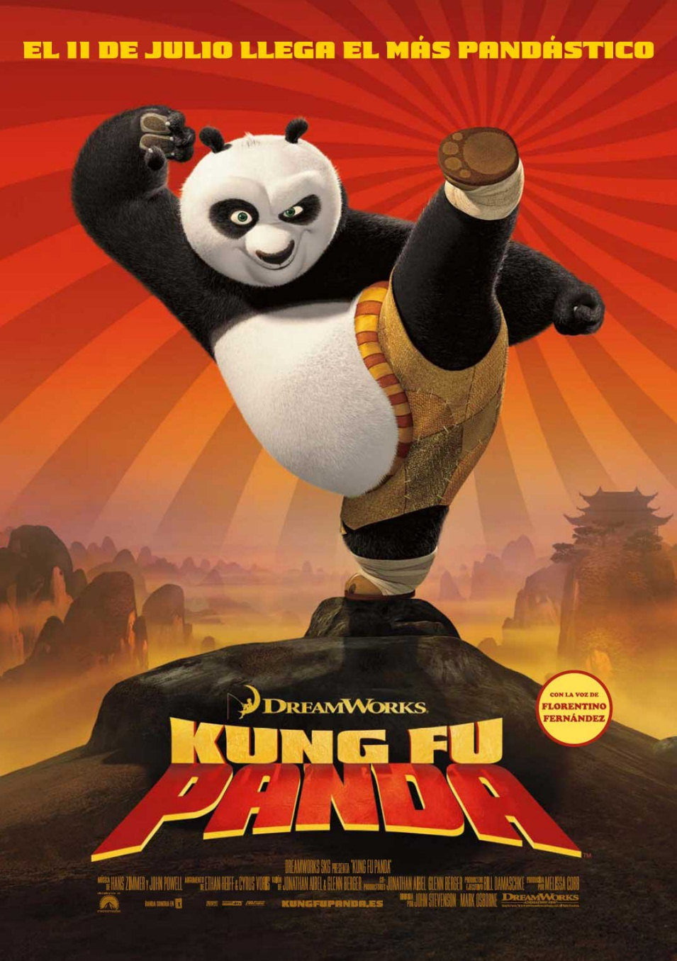 Poster of Kung Fu Panda - España
