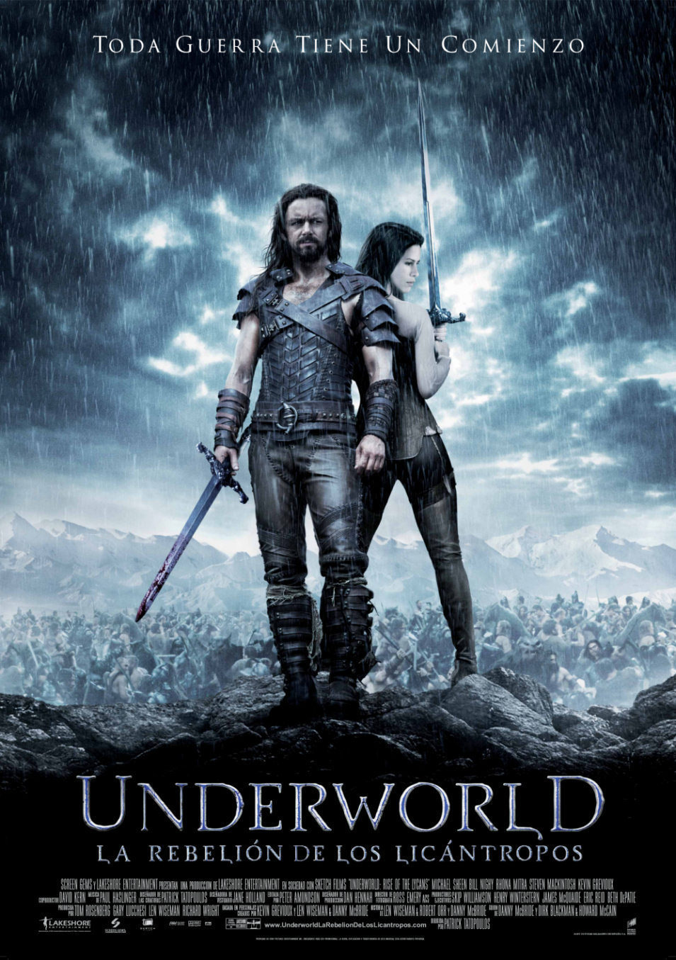 Poster of Underworld: Rise of the Lycans - España