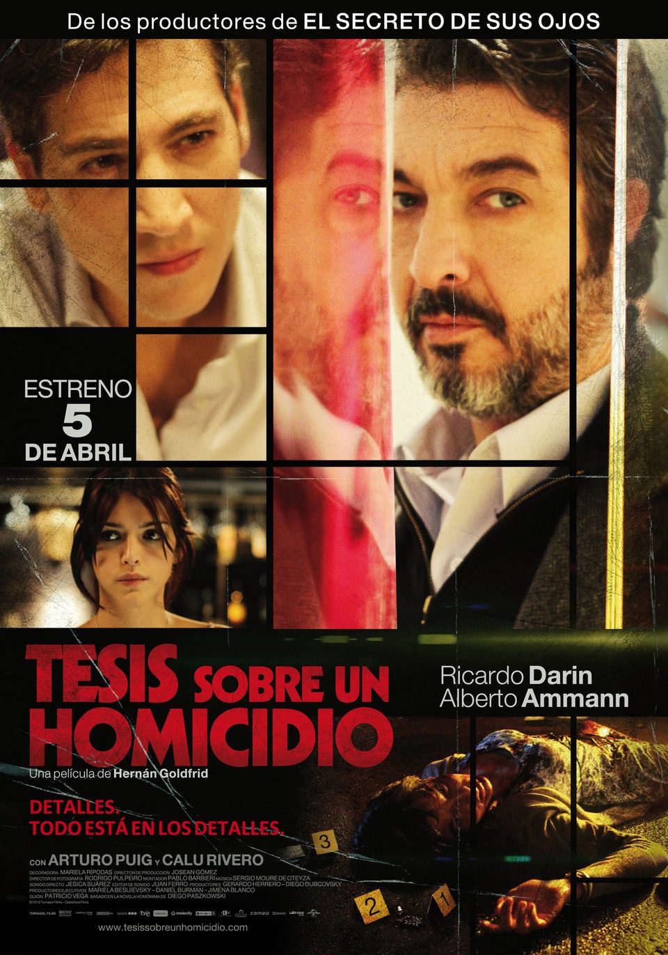 Poster of Thesis on a Homicide - España