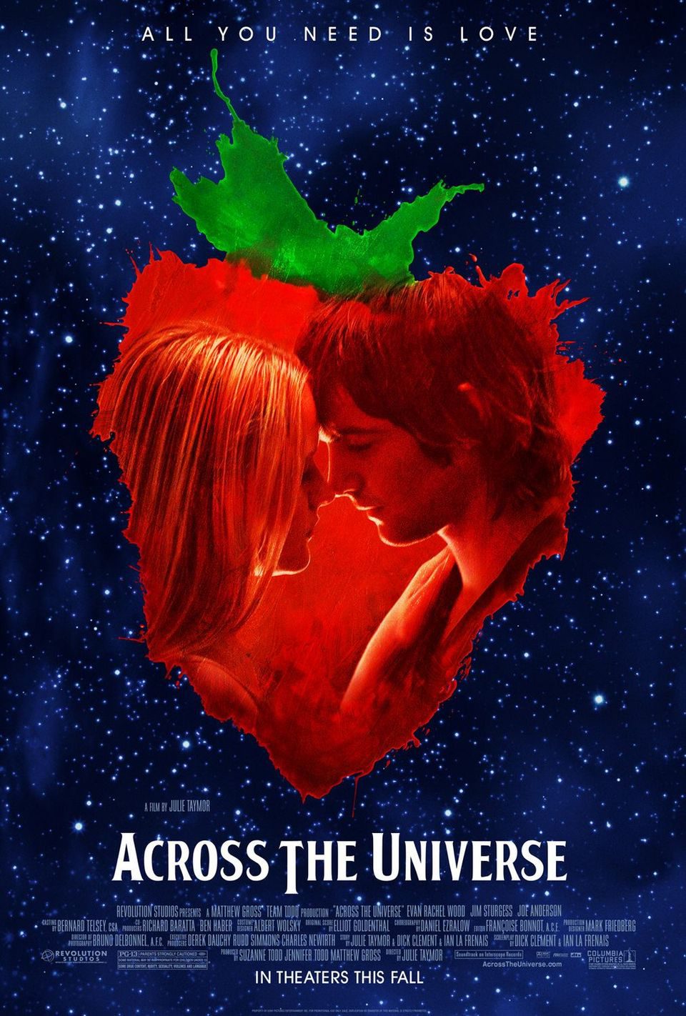 Poster of Across the Universe - EEUU