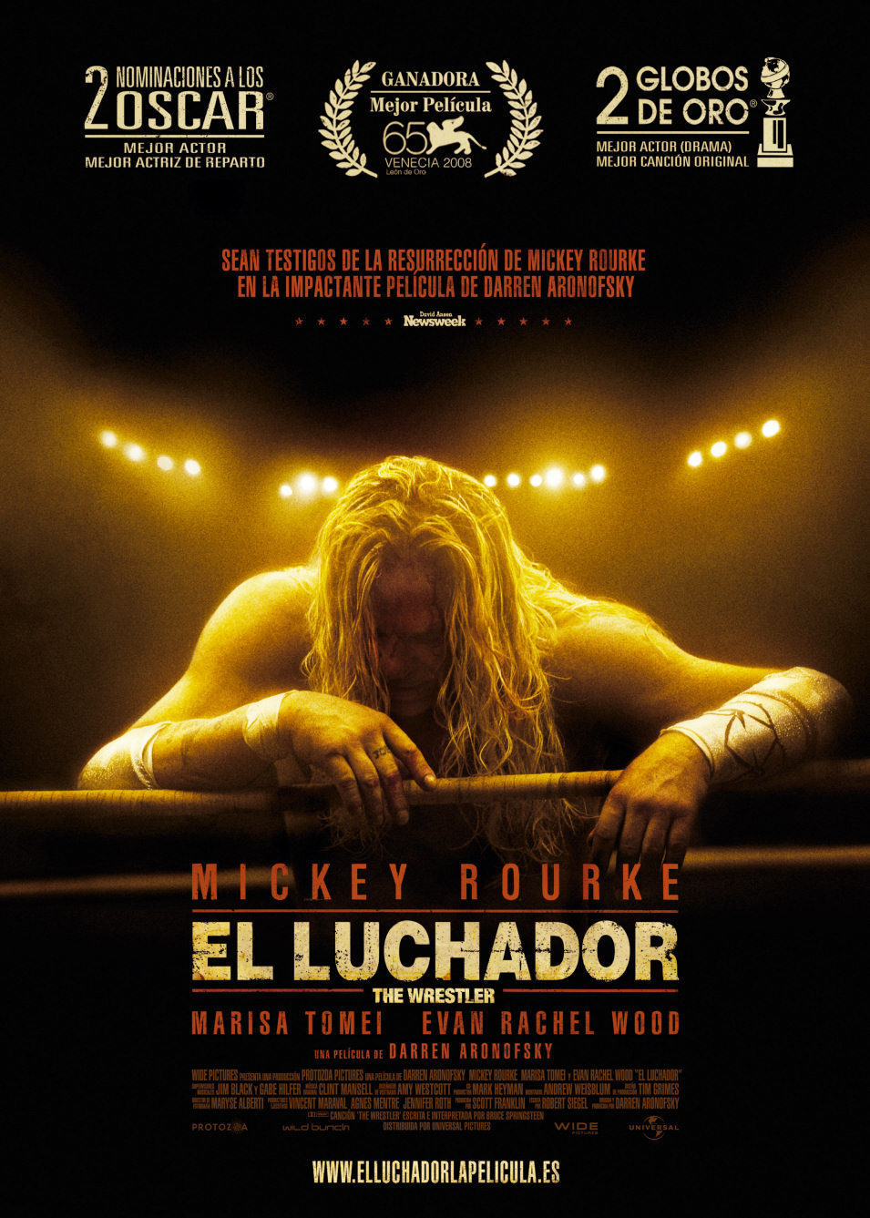 Poster of The Wrestler - España