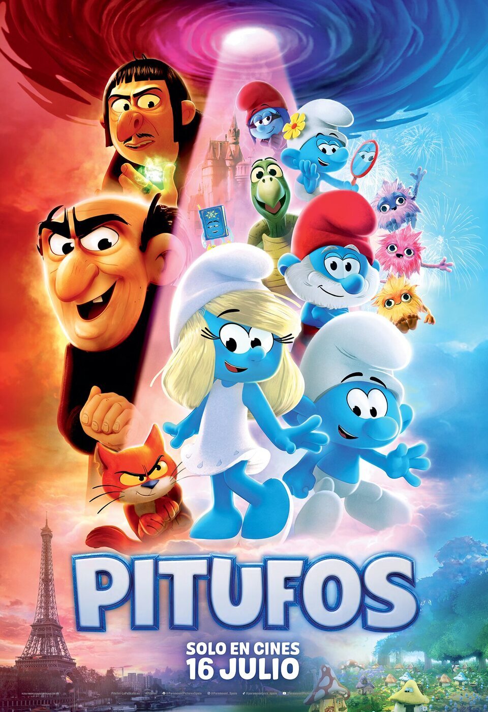 Poster of Smurfs - España #1