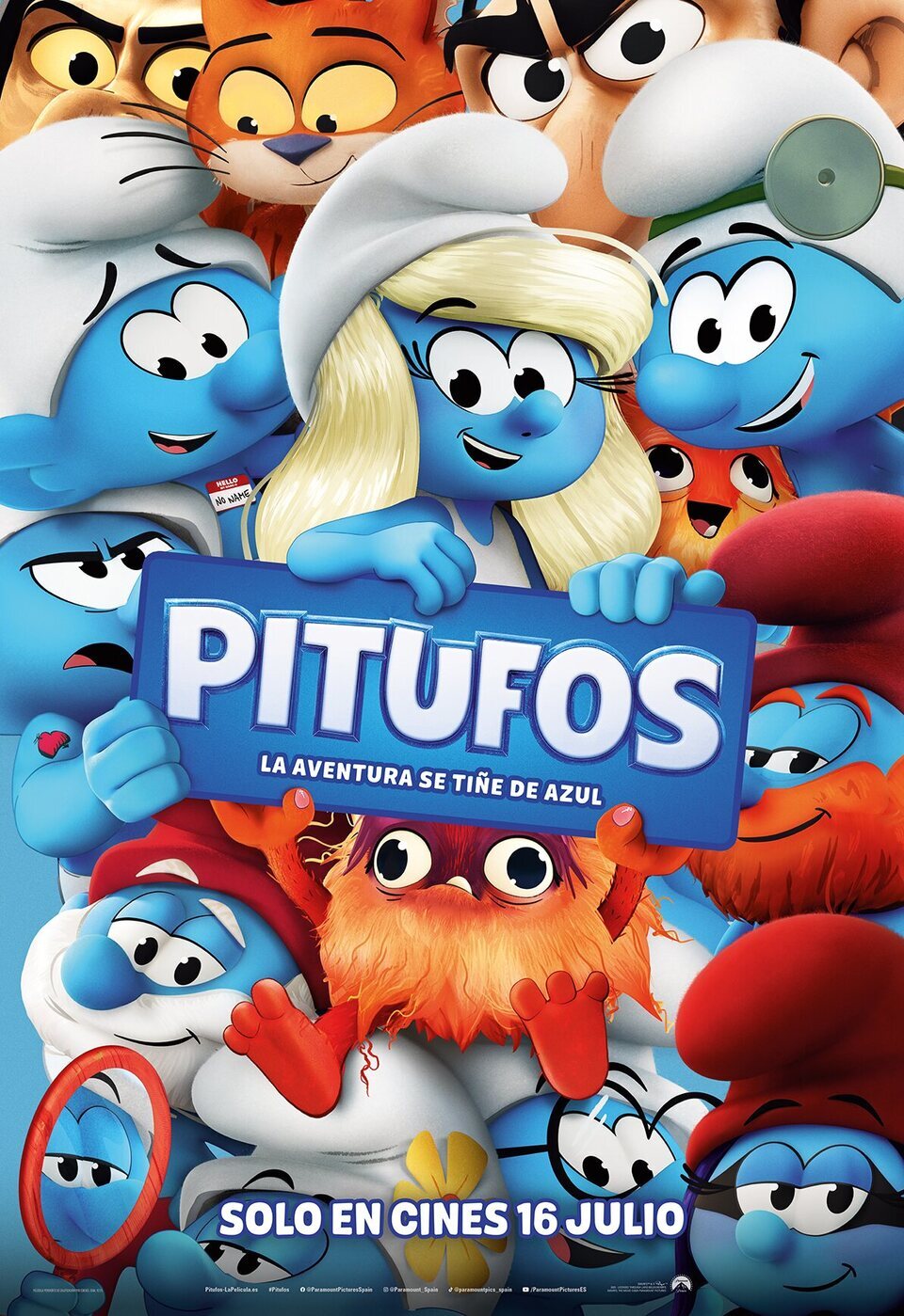 Poster of Smurfs - España #2