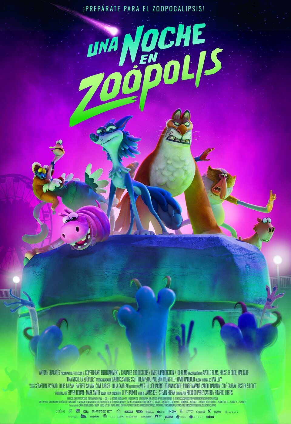 Poster of Night of the Zoopocalypse - España