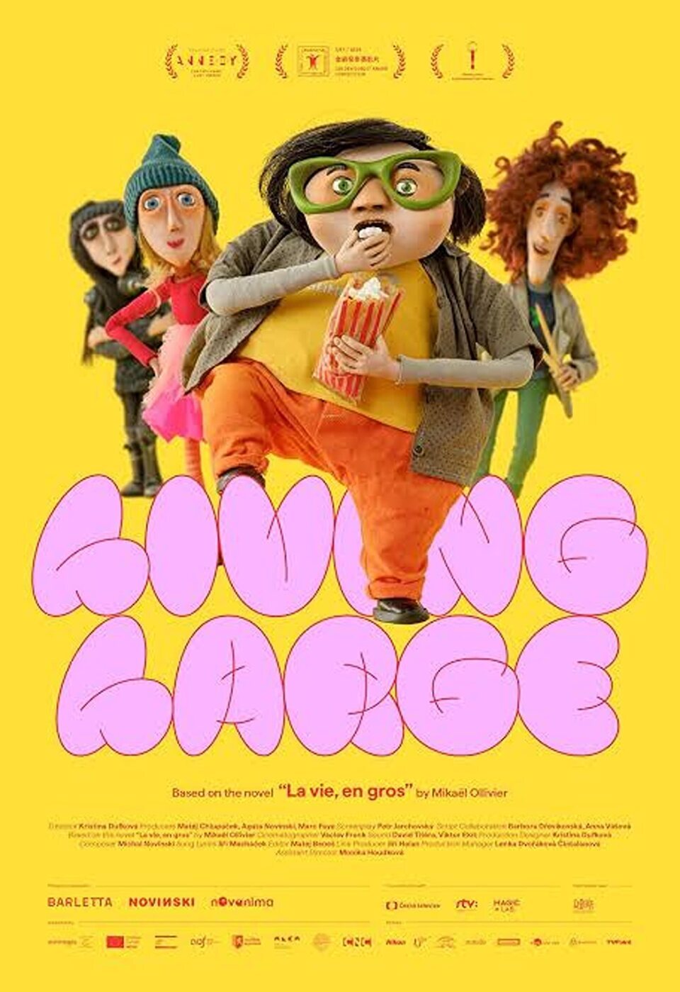 Poster of Living large - Cartel inglés