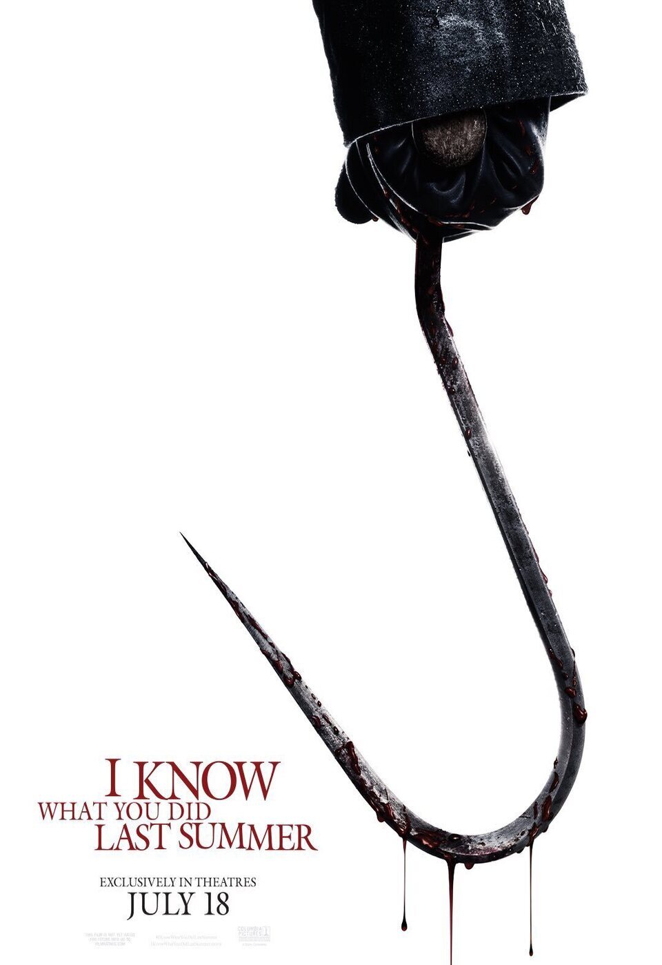 Poster of I Know What You Did Last Summer - Primer póster EE.UU.