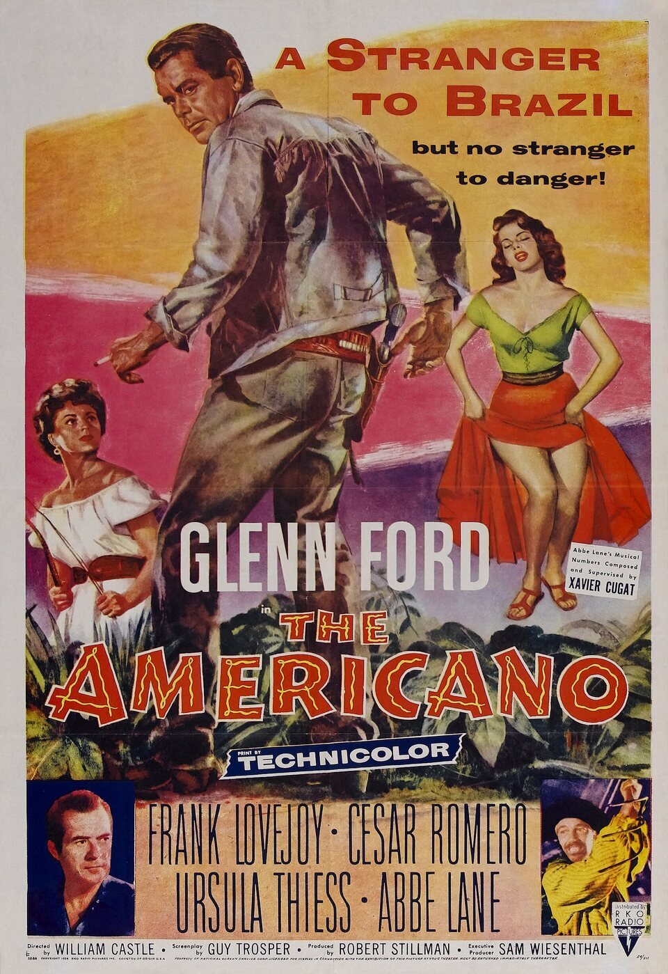 Poster of The Americano - Estados Unidos