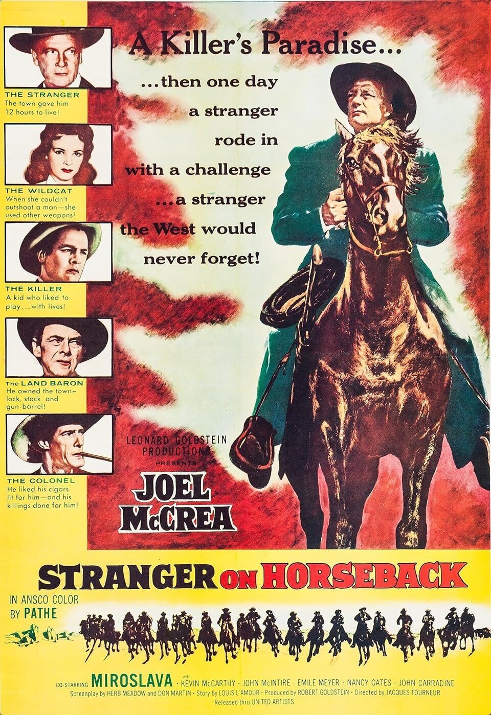 Poster of Stranger on Horseback - Estados Unidos