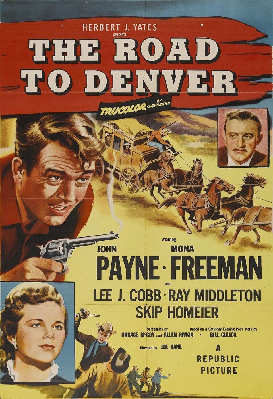 Poster of The Road to Denver - Estados Unidos
